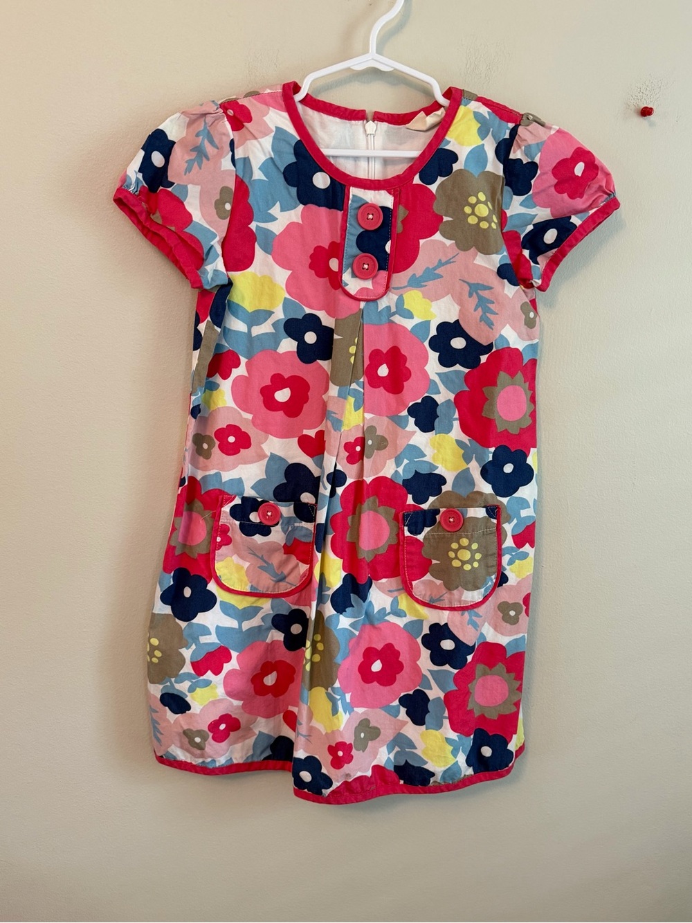 Mini Boden Colorful Floral Dress